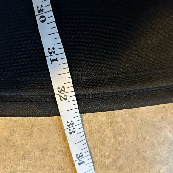 City Studio dress - black scuba fit and flare sheer panel NWT - Picture 6 of 10